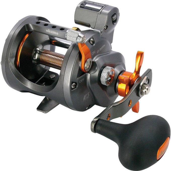 Катушка OKUMA Cold Water CW-203DLX (леворукая, 2+1bb)